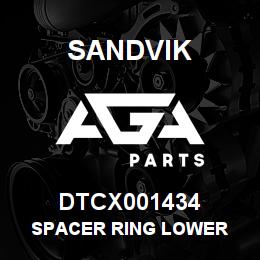 DTCX001434 Sandvik SPACER RING LOWER | AGA Parts