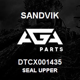 DTCX001435 Sandvik SEAL UPPER | AGA Parts