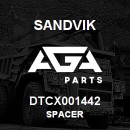 DTCX001442 Sandvik SPACER | AGA Parts