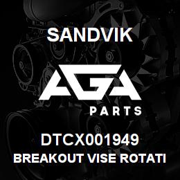 DTCX001949 Sandvik BREAKOUT VISE ROTATING | AGA Parts
