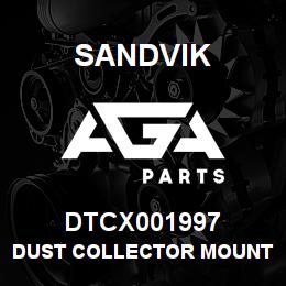 DTCX001997 Sandvik DUST COLLECTOR MOUNT | AGA Parts