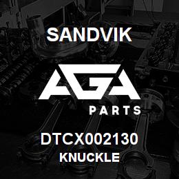 DTCX002130 Sandvik KNUCKLE | AGA Parts