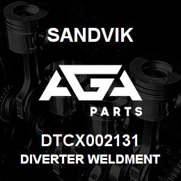 DTCX002131 Sandvik DIVERTER WELDMENT | AGA Parts