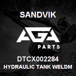 DTCX002284 Sandvik HYDRAULIC TANK WELDMENT | AGA Parts