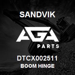 DTCX002511 Sandvik BOOM HINGE | AGA Parts