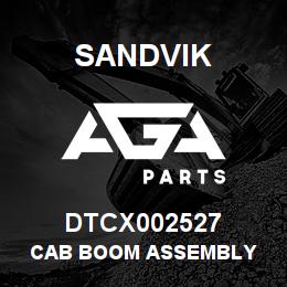 DTCX002527 Sandvik CAB BOOM ASSEMBLY | AGA Parts