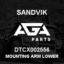 DTCX002556 Sandvik MOUNTING ARM LOWER | AGA Parts