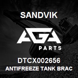 DTCX002656 Sandvik ANTIFREEZE TANK BRACKET | AGA Parts