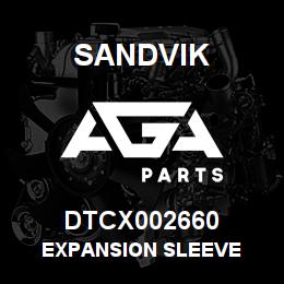 DTCX002660 Sandvik EXPANSION SLEEVE | AGA Parts