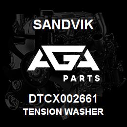 DTCX002661 Sandvik TENSION WASHER | AGA Parts