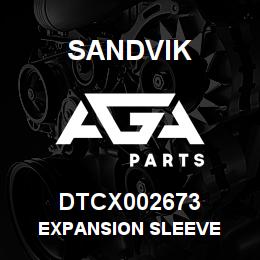 DTCX002673 Sandvik EXPANSION SLEEVE | AGA Parts