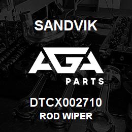 DTCX002710 Sandvik ROD WIPER | AGA Parts