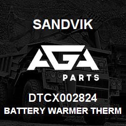 DTCX002824 Sandvik BATTERY WARMER THERMOSTAT | AGA Parts