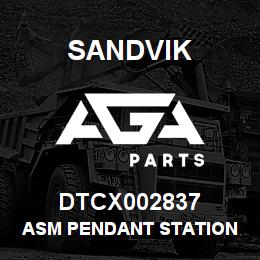 DTCX002837 Sandvik ASM PENDANT STATION | AGA Parts