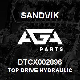 DTCX002896 Sandvik TOP DRIVE HYDRAULIC MOTOR | AGA Parts