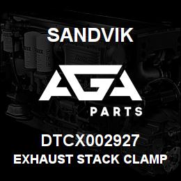 DTCX002927 Sandvik EXHAUST STACK CLAMP 6.86DIA | AGA Parts