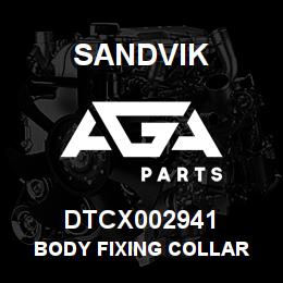 DTCX002941 Sandvik BODY FIXING COLLAR | AGA Parts