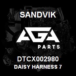 DTCX002980 Sandvik DAISY HARNESS 7 | AGA Parts