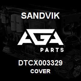 DTCX003329 Sandvik COVER | AGA Parts