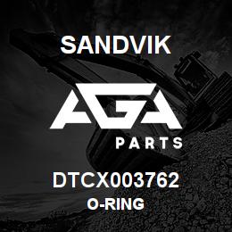 DTCX003762 Sandvik O-RING | AGA Parts
