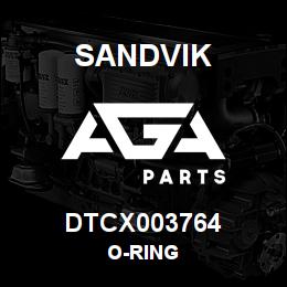 DTCX003764 Sandvik O-RING | AGA Parts
