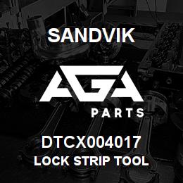 DTCX004017 Sandvik LOCK STRIP TOOL | AGA Parts