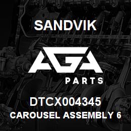 DTCX004345 Sandvik CAROUSEL ASSEMBLY 6 X 20 FT. | AGA Parts