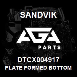 DTCX004917 Sandvik PLATE FORMED BOTTOM MAST | AGA Parts