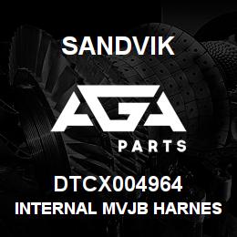 DTCX004964 Sandvik INTERNAL MVJB HARNESS | AGA Parts
