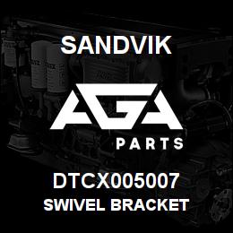 DTCX005007 Sandvik SWIVEL BRACKET | AGA Parts