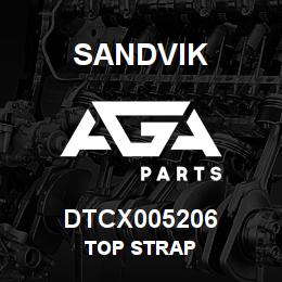 DTCX005206 Sandvik TOP STRAP | AGA Parts