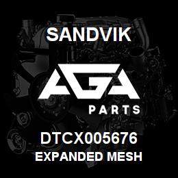 DTCX005676 Sandvik EXPANDED MESH | AGA Parts