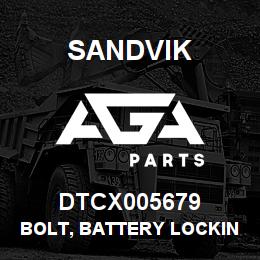 DTCX005679 Sandvik BOLT, BATTERY LOCKING | AGA Parts