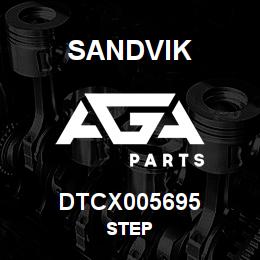 DTCX005695 Sandvik STEP | AGA Parts