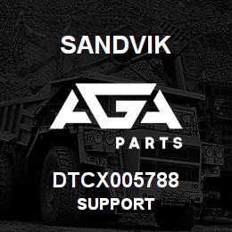 DTCX005788 Sandvik SUPPORT | AGA Parts