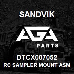 DTCX007052 Sandvik RC SAMPLER MOUNT ASM | AGA Parts