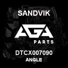 DTCX007090 Sandvik ANGLE | AGA Parts