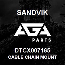 DTCX007165 Sandvik CABLE CHAIN MOUNT | AGA Parts
