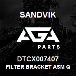 DTCX007407 Sandvik FILTER BRACKET ASM QXR | AGA Parts