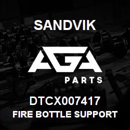DTCX007417 Sandvik FIRE BOTTLE SUPPORT | AGA Parts