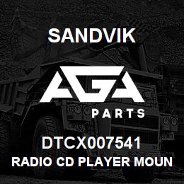 DTCX007541 Sandvik RADIO CD PLAYER MOUNT BRACKET | AGA Parts