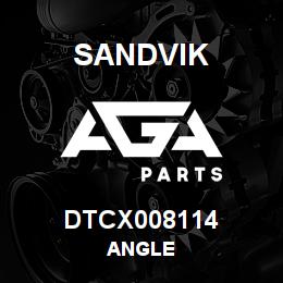 DTCX008114 Sandvik ANGLE | AGA Parts