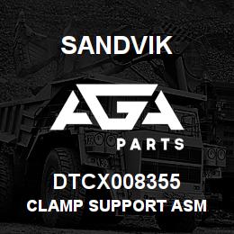 DTCX008355 Sandvik CLAMP SUPPORT ASM | AGA Parts