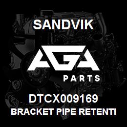 DTCX009169 Sandvik BRACKET PIPE RETENTION | AGA Parts