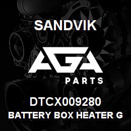 DTCX009280 Sandvik BATTERY BOX HEATER GROUP | AGA Parts