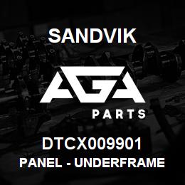 DTCX009901 Sandvik PANEL - UNDERFRAME | AGA Parts