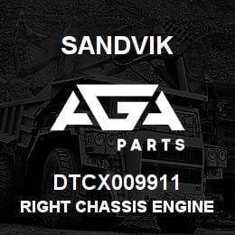DTCX009911 Sandvik RIGHT CHASSIS ENGINE HARNESS | AGA Parts