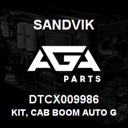 DTCX009986 Sandvik KIT, CAB BOOM AUTO GREASE LINE | AGA Parts