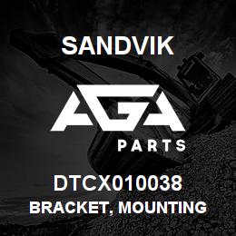 DTCX010038 Sandvik BRACKET, MOUNTING | AGA Parts