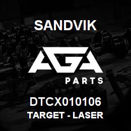 DTCX010106 Sandvik TARGET - LASER | AGA Parts